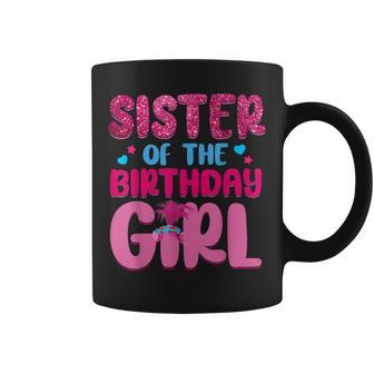 Sister Of The Birthday Girl Family Matching Coffee Mug - Monsterry CA