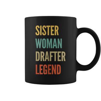 Sister Woman Drafter Legend Coffee Mug - Monsterry DE