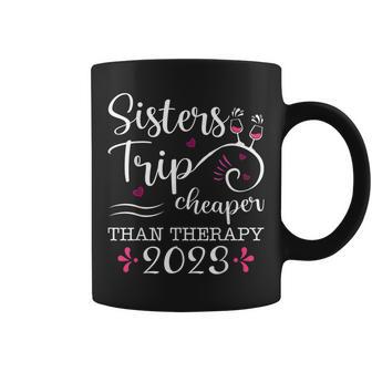 Sister's Trip 2023 Sister's Squad Costume Outfit Coffee Mug - Monsterry CA