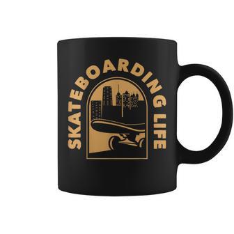 Skateboarding Life Skateboarding Coffee Mug - Thegiftio UK