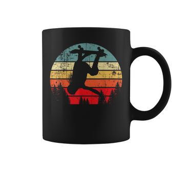 Skateboarding Retro Vintage Skateboard Flip Tricks Coffee Mug - Monsterry AU