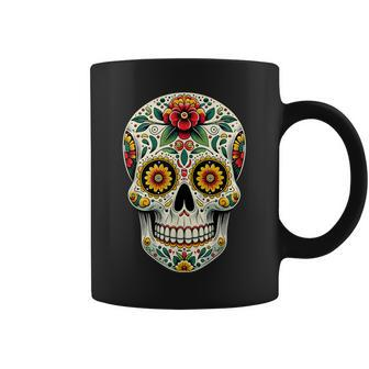 Skull Mexican Cinco De Mayo Costume For Women Coffee Mug - Thegiftio UK
