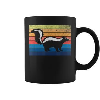 Skunk Vintage Retro Animal Skunks Coffee Mug - Monsterry CA