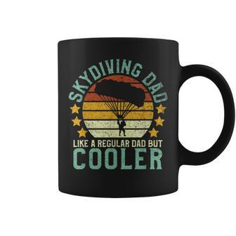 Skydiving Dad Parachuting Skydiver Father's Day Coffee Mug - Monsterry UK