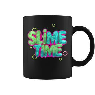 Slime Time Oobleck Lovers Colored Slime Coffee Mug | Mazezy