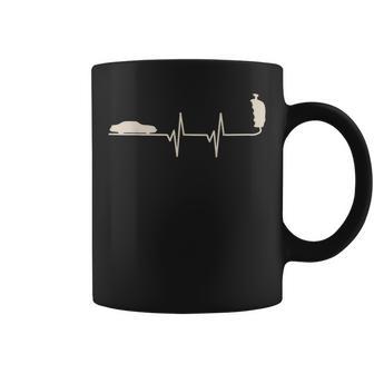 Slot Car Racing Valentine Heartbeat For Slot Car Racers Coffee Mug - Monsterry UK