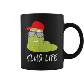 Slug Life Hip Hop Rapper Pun Coffee Mug - Monsterry CA