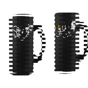 Smile Face Daisy Flower Costume Trendy Aesthetic Smile Daisy Coffee Mug - Thegiftio UK