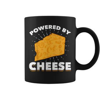 Snack Gouda Cheese Lover Foodie Powered By Cheese Coffee Mug - Thegiftio UK