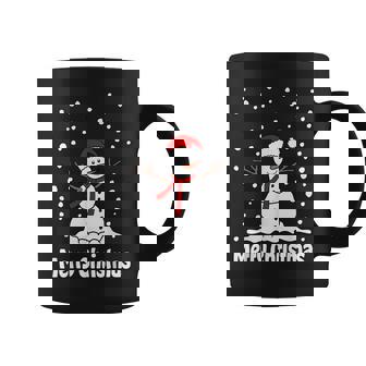 Snowman Christmas Cute Winter Merry Christmas Coffee Mug - Thegiftio