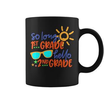 So Long 1St Grade Hello 2Nd Grade Teacher Student School Coffee Mug - Monsterry UK