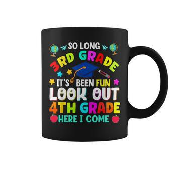 So Long 3Rd Grade Graduation 4Th Grade Here I Come 2024 Coffee Mug - Monsterry CA