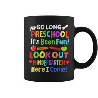 So Long Preschool Happy Last Day Of School Class Of 2024 Coffee Mug - Thegiftio UK