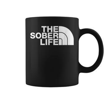 The Sober Life Na Aa Sober Recovery Coffee Mug - Seseable