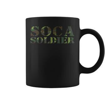 Soca Soldier Army Fete Trinidad Carnival 2020 Coffee Mug - Monsterry DE