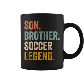 Soccer For Boys 8-12 Retro Son Brother Soccer Coffee Mug - Thegiftio UK