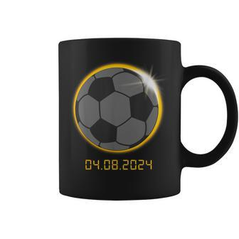 Soccer Lover Player Total Solar Eclipse Outfit Coffee Mug | Mazezy