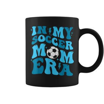 In My Soccer Mom Era Retro Soccer Mom Life Coffee Mug - Seseable
