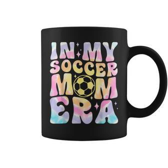 In My Soccer Mom Era Tie Dye Groovy Coffee Mug - Monsterry