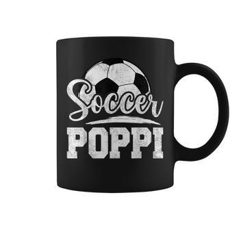 Soccer Poppi Soccer Player Game Day Father's Day Coffee Mug - Seseable