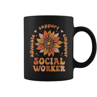 Social Worker Advocate Support Empower Social Worker Coffee Mug | Mazezy
