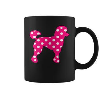Sock Hop Cutie 50S Costume Pink Polka Dot Poodle Coffee Mug - Monsterry
