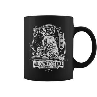 Soggy Beaver Bbq If It's Not All Over Your Face Women Coffee Mug | Mazezy