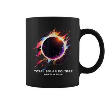 Solar Eclipse 2024 4824 Totality Event Watching Souvenir Coffee Mug | Mazezy