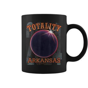 Solar Eclipse 2024 Arkansas Total Eclipse Astronomy Lover Coffee Mug - Monsterry UK