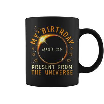 Solar Eclipse 2024 Birthday Present 4824 Totality Universe Coffee Mug - Monsterry