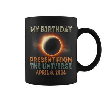 Solar Eclipse 2024 Birthday Present 4824 Totality Universe Coffee Mug - Monsterry