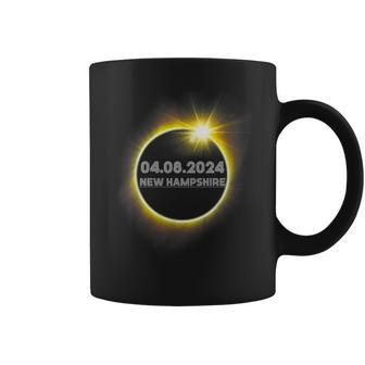 Solar Eclipse 2024 State New Hampshire Total Solar Eclipse Coffee Mug - Thegiftio UK