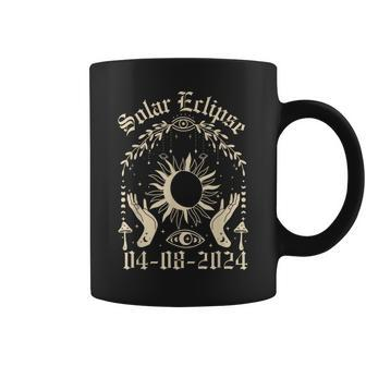 Solar Eclipse 2024 Sun & Moon Divination Ritual And Spell Coffee Mug - Seseable