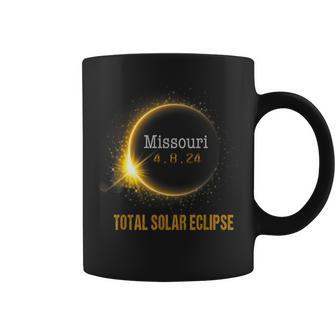 Solar Eclipse 2024 Total Solar Eclipse State Missouri Coffee Mug | Mazezy