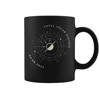 Solar Eclipse 2024 Total Solar Eclipse Twice In A Lifetime Coffee Mug - Monsterry