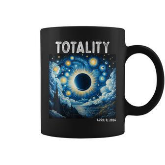 Solar Eclipse 2024 Totality April 8Th Astronomy Science Coffee Mug - Monsterry UK