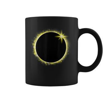 Solar Eclipse April 8 2024 Graphic Totality Moon Sun Coffee Mug | Mazezy DE
