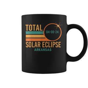 Solar Eclipse Arkansas April 8 2024 Total Totality Coffee Mug | Mazezy AU