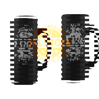 Solar Eclipse I Blacked Out In Illinois April 8Th 2024 Coffee Mug - Seseable