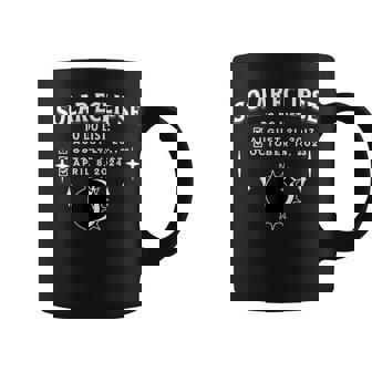 Solar Eclipse Checklist 2017-2024 Astronomical Enthusiast Coffee Mug | Mazezy