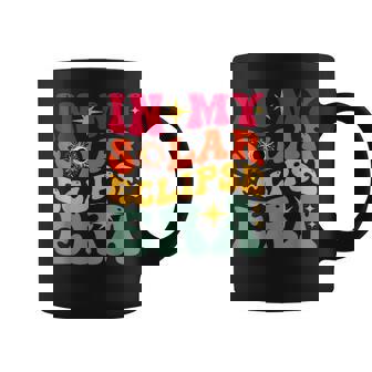 In My Solar Eclipse Era 2024 Total Solar Eclipse Groovy Coffee Mug | Mazezy