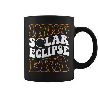 In My Solar Eclipse Era Retro 2024 Total Solar Eclipse Coffee Mug - Thegiftio
