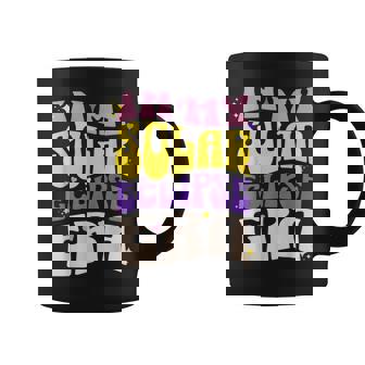 In My Solar Eclipse Era Retro Groovy Wavy Style Coffee Mug - Seseable
