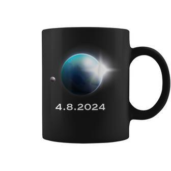 Solar Eclipse Totality 04082024 Total Solar Eclipse April Coffee Mug - Monsterry CA