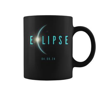 Solar Eclipse Totality 40824 Astronomy Lovers 2024 Blue Coffee Mug - Monsterry DE