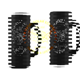 Solar Eclipse Twice In Lifetime 2024 Total Solar Eclipse Gif Coffee Mug | Mazezy