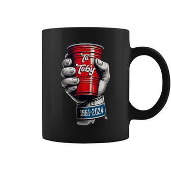 Solo Cup Cheers To Toby Red Solo Cup Coffee Mug | Mazezy