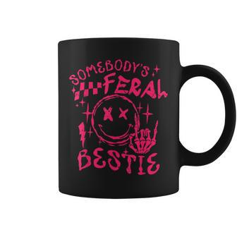 Somebody's Feral Bestie Coffee Mug - Seseable
