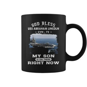 My Son Is Uss Abraham Lincoln Cvn Coffee Mug | Mazezy