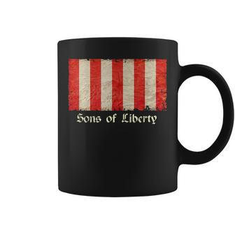 Sons Of Liberty Flag Coffee Mug - Monsterry